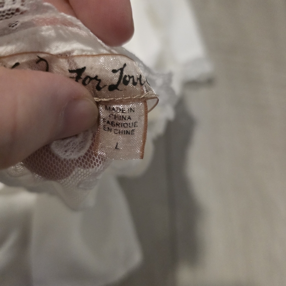 For Love And Lemons White Lace Blouse - Picture 13 of 15